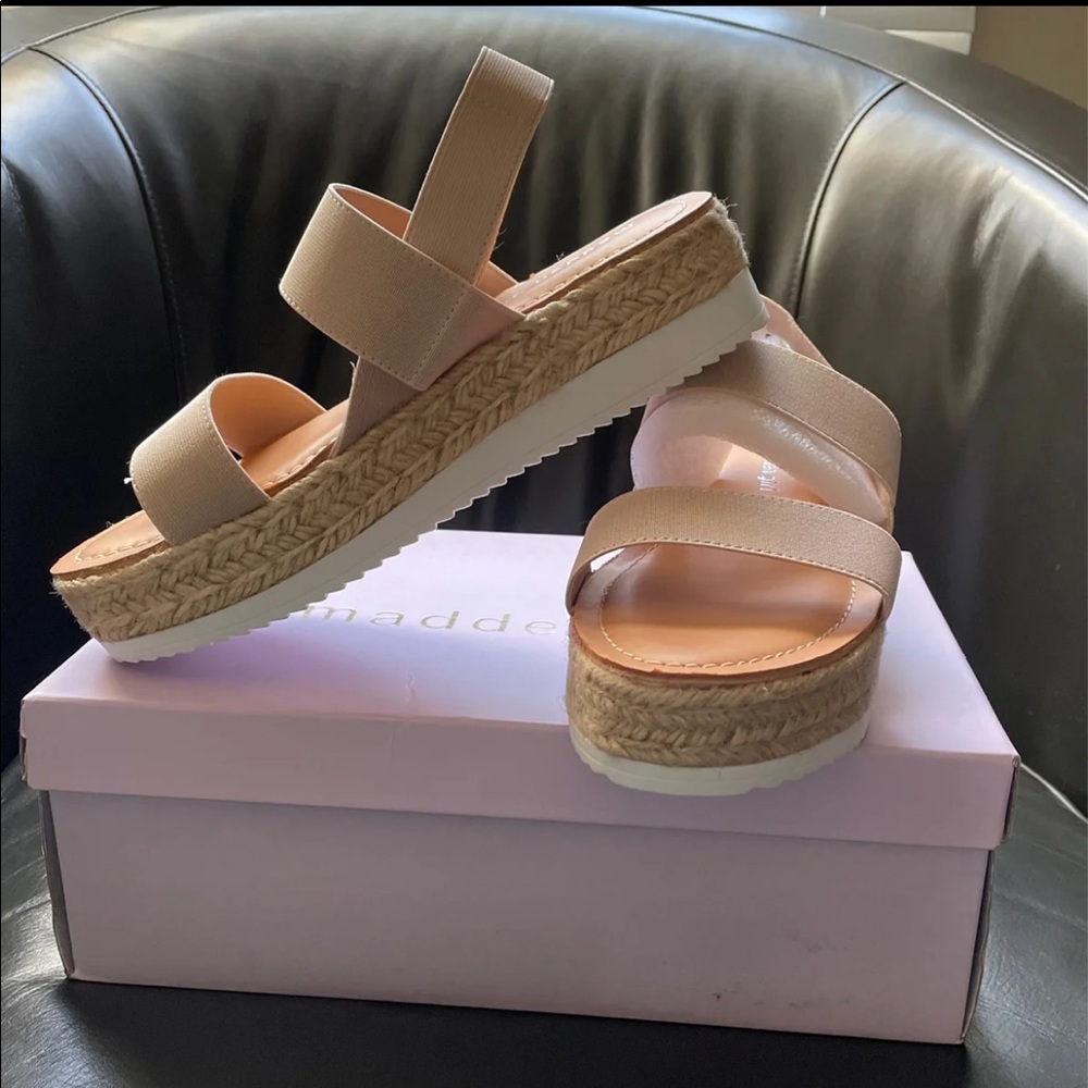 Bowie Espadrille Elastic Madden Girl Platform Sandals